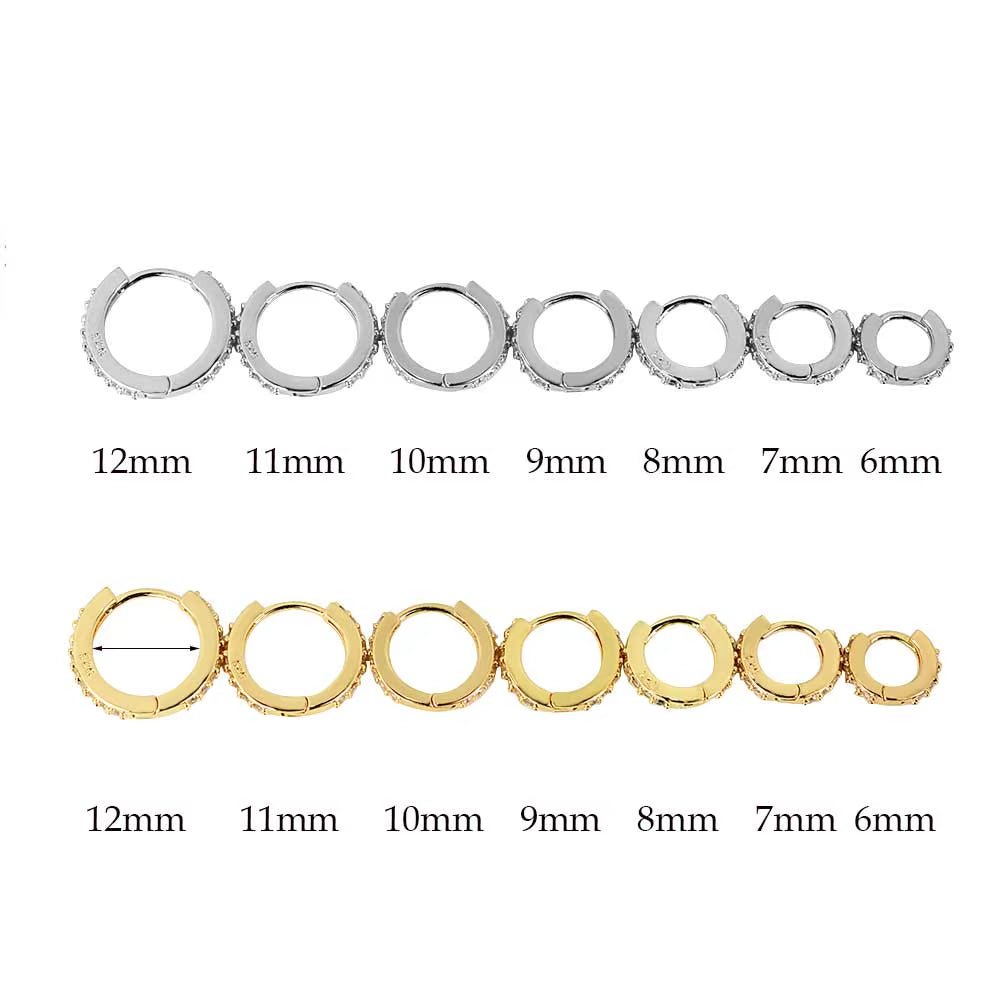 Stainless Steel Minimal Hoop Earrings - TakeCareBaby
